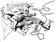 Coloriage Spiderman 16