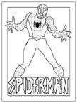 Coloriage Spiderman 36