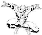 Coloriage Spiderman 55