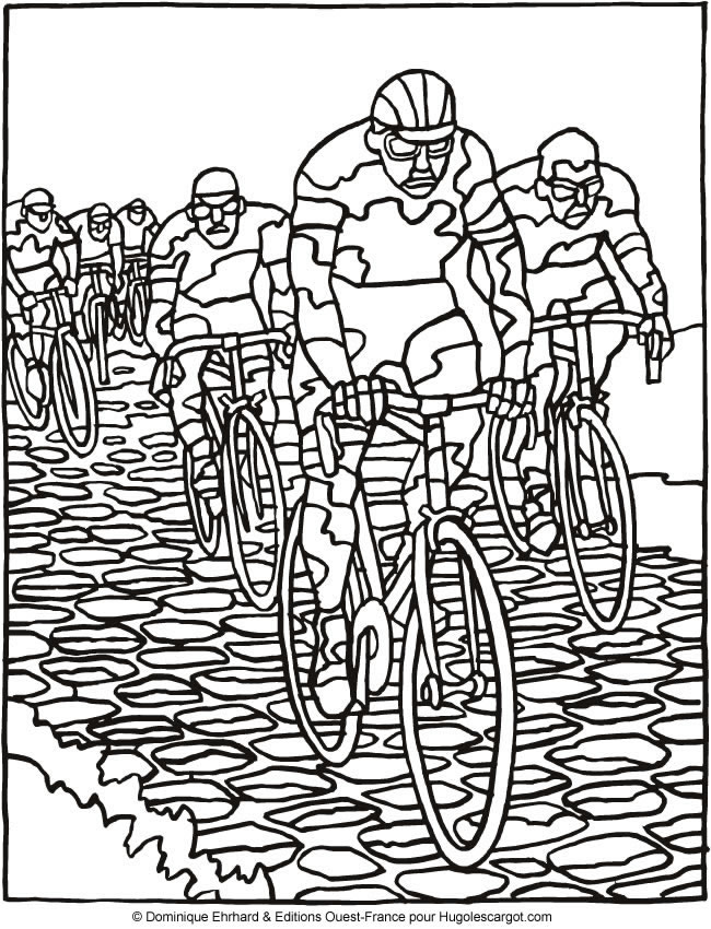 Coloriage 7 Sports