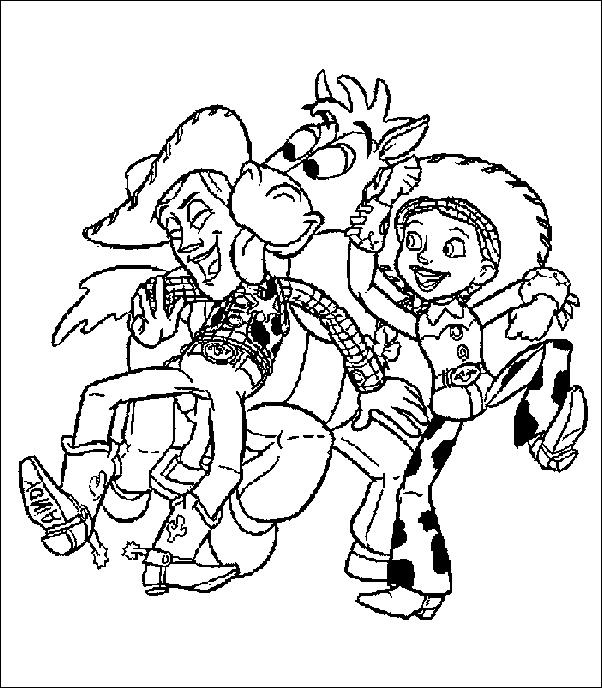 Coloriage Toy story 1