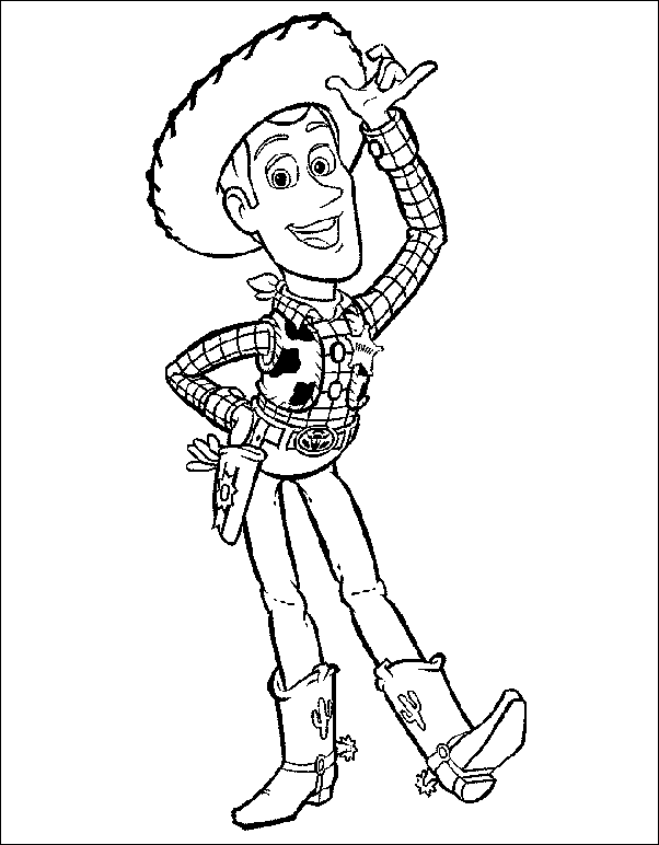 Coloriage 5 Toy story