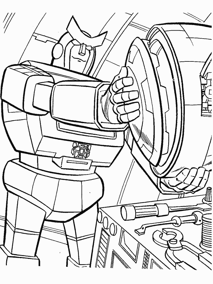 Coloriage 16 Transformers