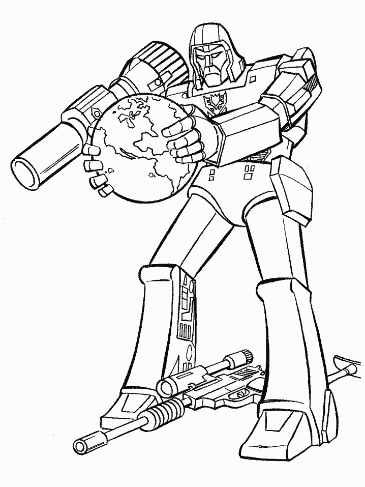 Coloriage 22 Transformers