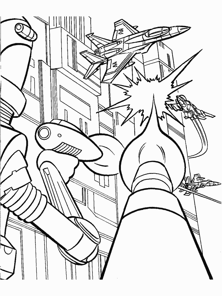 Coloriage 23 Transformers