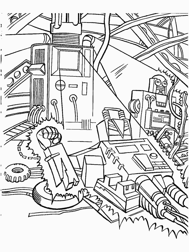 Coloriage 26 Transformers