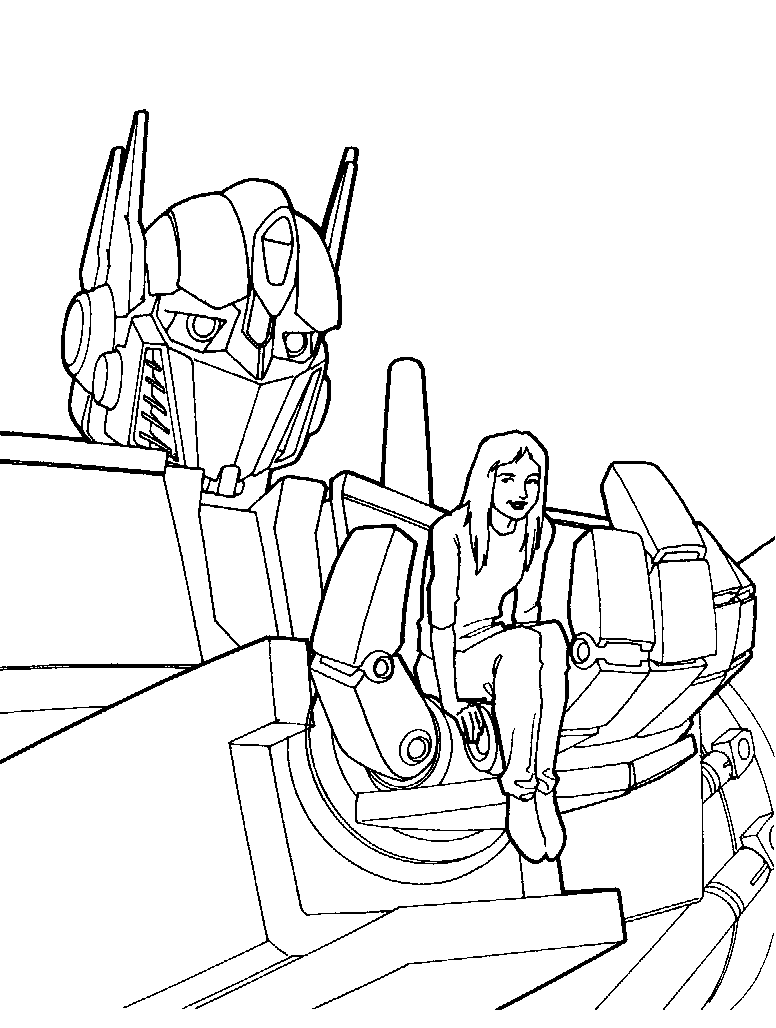 Coloriage 30 Transformers