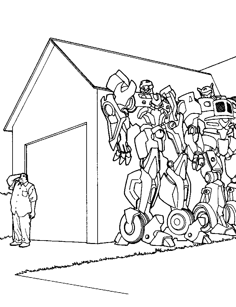 Coloriage 43 Transformers