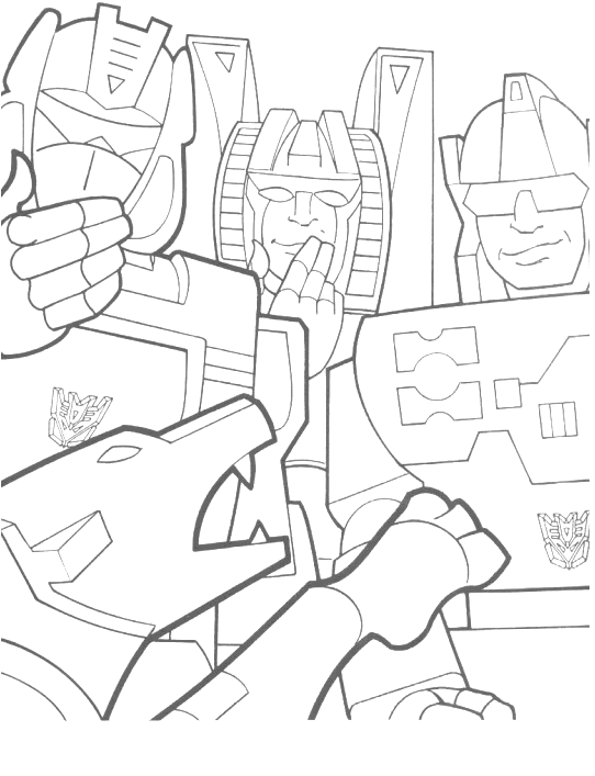 Coloriage 53 Transformers