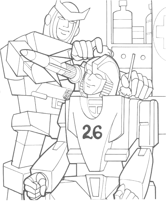 Coloriage 59 Transformers