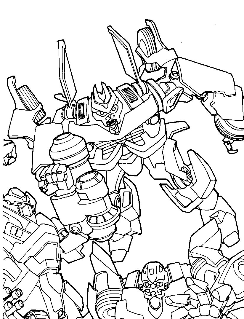 Coloriage 62 Transformers