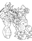 Coloriage Transformers 32