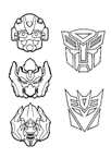 Coloriage Transformers 36