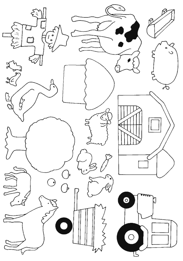 Coloriage 43 Vaches