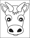 Coloriage Vaches 40