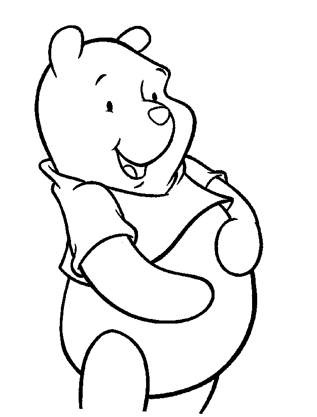 Coloriage 36 Winnie l-ourson