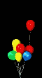 EMOTICON ballon pour anniversaire 15