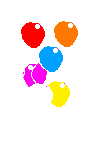 EMOTICON ballon pour anniversaire 22
