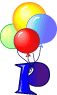 EMOTICON ballons alphabet 16