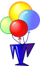EMOTICON ballons alphabet 20
