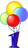 EMOTICON ballons alphabet 28