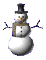 EMOTICON bonhomme de neige 42