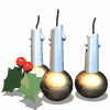 Gifs Animés bougies de noel 73