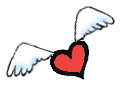 EMOTICON coeur avec ailes 7
