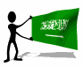 EMOTICON drapeau de l-arabie 13