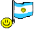 EMOTICON drapeau de l-argentine 2