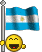 EMOTICON drapeau de l-argentine 6