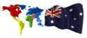 Gifs Animés drapeau de l-australie 11