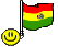 EMOTICON drapeau de la bolivie 2