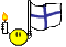 EMOTICON drapeau de la finlande 2