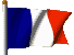 EMOTICON drapeau de la france 12