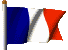 EMOTICON drapeau de la france 14