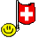EMOTICON drapeau de la suisse 3