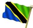 EMOTICON drapeau de la tanzanie 16