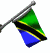 EMOTICON drapeau de la tanzanie 7