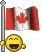 EMOTICON drapeau du canada 10