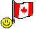 Gifs Animés drapeau du canada 4
