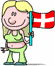 EMOTICON drapeau du danemark 7