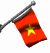 EMOTICON drapeau du vietnam 8
