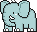 Gifs Animés elephants 17