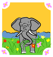 Gifs Animés elephants 363