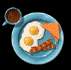 EMOTICON oeufs fromages 3