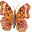 Gifs Animés papillons 11