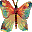 Gifs Animés papillons 6