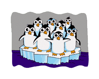 Gifs Animés pinguins 108