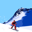 EMOTICON skieur 42